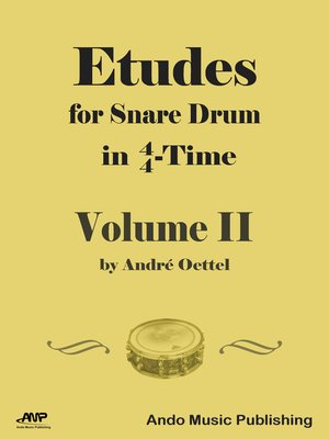 cover image of Etudes for snare Drum in 4/4-Time--Volume 2